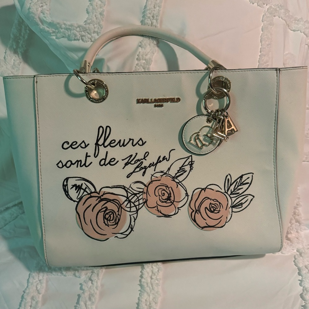 Karl Lagerfeld bag. Good condition.